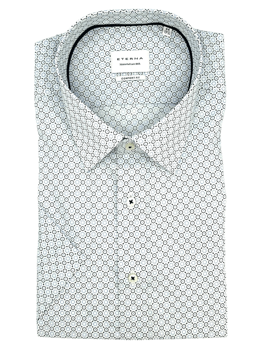 Eterna Kortærmede skjorter 1042_11k171-uub_44 - Bygholm Menswear